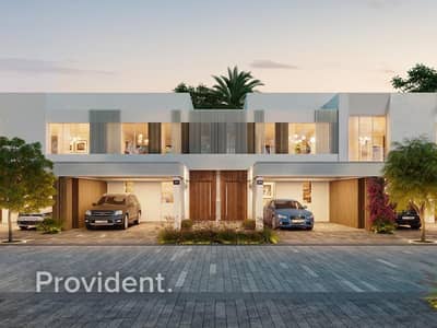 3 Bedroom Townhouse for Sale in The Valley by Emaar, Dubai - Single Row | Beach Access | Park View