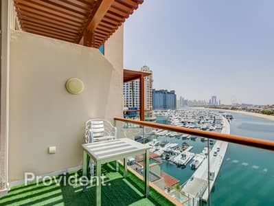 Studio for Rent in Palm Jumeirah, Dubai - Vacant | Fully Furnished | Sea View