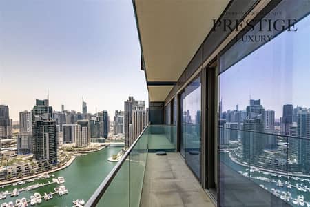 1 Bedroom Apartment for Sale in Dubai Marina, Dubai - Exclusive: Marina View | High Floor | Vacant