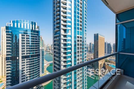 2 Bedroom Apartment for Rent in Dubai Marina, Dubai - Marina View | Unfurnished | Vacant | 2 BR