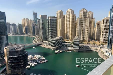 Studio for Sale in Dubai Marina, Dubai - Full Marina Views | Exclusive | Vacant