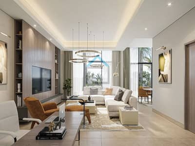 4 Bedroom Townhouse for Sale in Al Furjan, Dubai - 4BR Type A - living. png