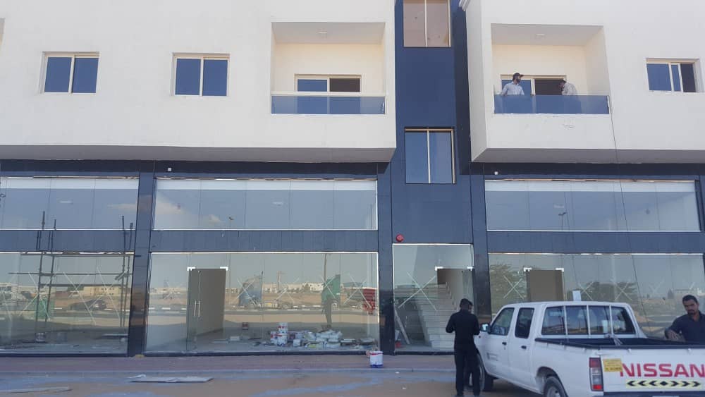 800 SQFT Brand New Showroom With Bathroom Available For Rent In Al Jurf Industrial Area 2 Ajman
