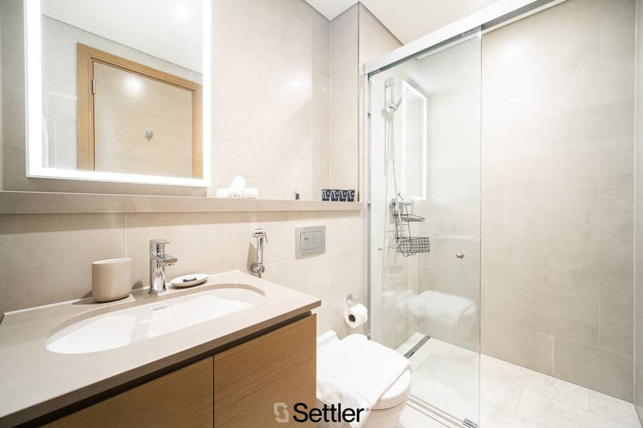 Cozy 2-bdr apartment in Sobha Waves | Free Parking lot | Fully equipped with everything necessary for life - Image 19