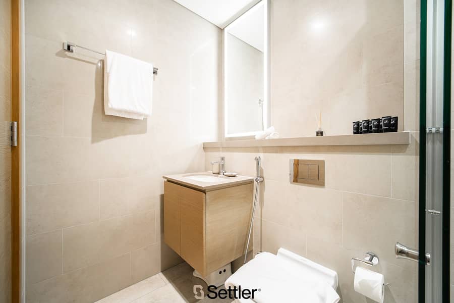 Cozy 2-bdr apartment in Sobha Waves | Free Parking lot | Fully equipped with everything necessary for life - Image 21