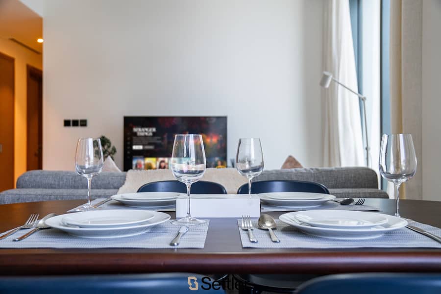 Cozy 2-bdr apartment in Sobha Waves | Free Parking lot | Fully equipped with everything necessary for life - Image 34