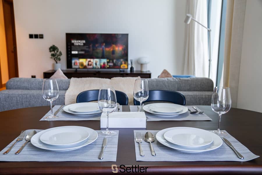 Cozy 2-bdr apartment in Sobha Waves | Free Parking lot | Fully equipped with everything necessary for life - Image 35