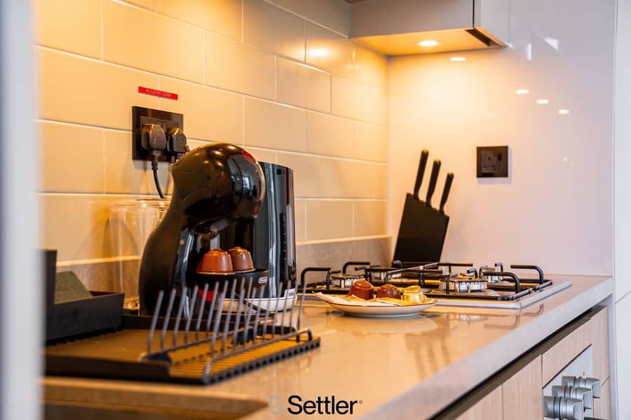 Cozy 2-bdr apartment in Sobha Waves | Free Parking lot | Fully equipped with everything necessary for life - Image 36