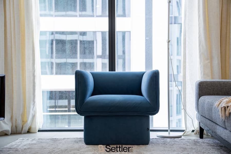 Cozy 2-bdr apartment in Sobha Waves | Free Parking lot | Fully equipped with everything necessary for life - Image 40