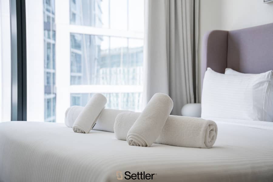 Cozy 2-bdr apartment in Sobha Waves | Free Parking lot | Fully equipped with everything necessary for life - Image 43