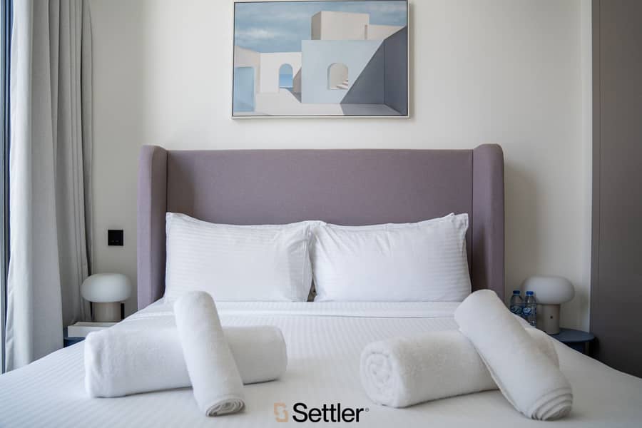 Cozy 2-bdr apartment in Sobha Waves | Free Parking lot | Fully equipped with everything necessary for life - Image 46