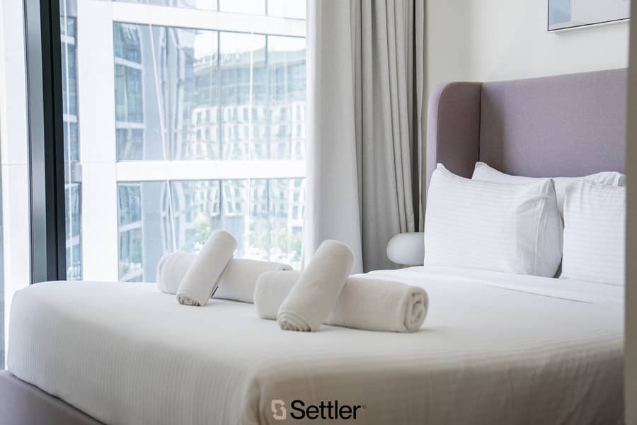 Cozy 2-bdr apartment in Sobha Waves | Free Parking lot | Fully equipped with everything necessary for life - Image 47