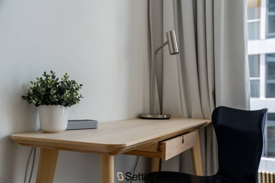 Cozy 2-bdr apartment in Sobha Waves | Free Parking lot | Fully equipped with everything necessary for life - Image 48