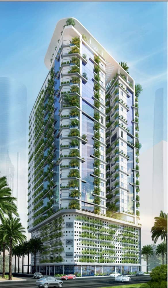 Now in the Emirate of Ajman, your apartment is in installments for 90 months in the first environmen