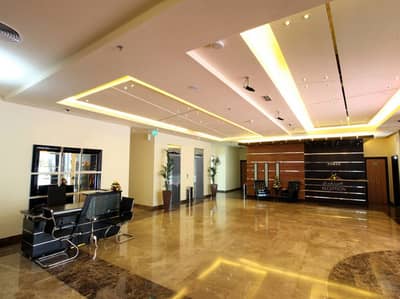 迪拜湾， 迪拜 1 卧室单位待租 - LOBBY. jpg