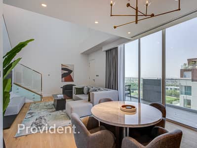 1 Bedroom Flat for Rent in Al Barari, Dubai - Duplex | Burj Khalifa View | Vacant