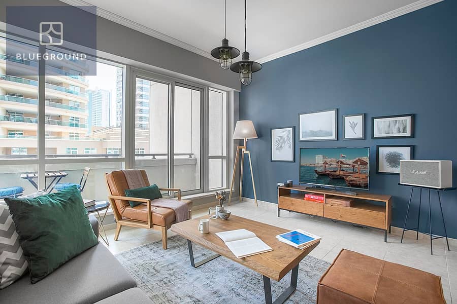 Квартира в Дубай Марина，Ал Маджара，Аль-Маджара 1, 1 спальня, 141000 AED - 7384251