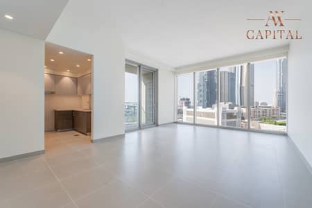2 Bedroom Flat for Rent in Downtown Dubai, Dubai - Unfurnished | Mid Floor | Brand New