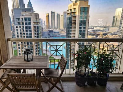 1 Bedroom Apartment for Sale in Downtown Dubai, Dubai - Fountain View | High floor | 1BR+Study