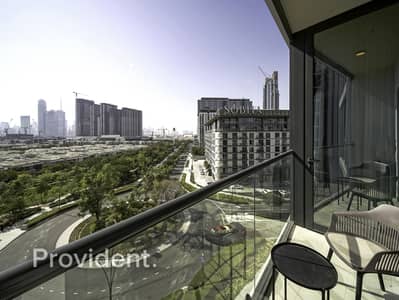 1 Bedroom Flat for Rent in Sobha Hartland, Dubai - Fully Furnished | Park View | 4 Cheques