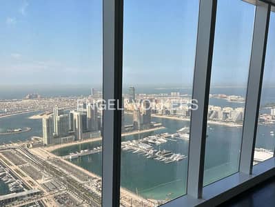 3 Bedroom Flat for Rent in Dubai Marina, Dubai - Spacious | Marina View | Unfurnished | High Floor