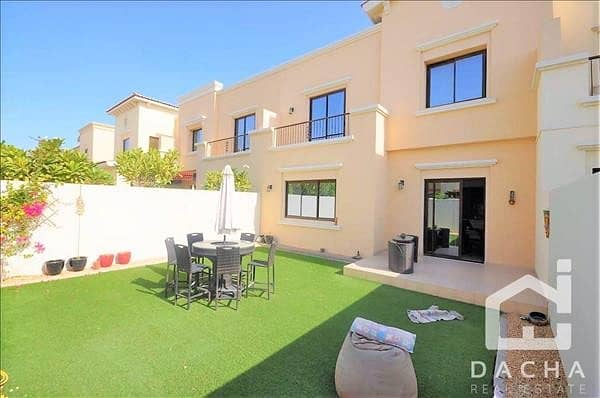 Close to Pool and Park +3 Bed + Maids+ landscaped