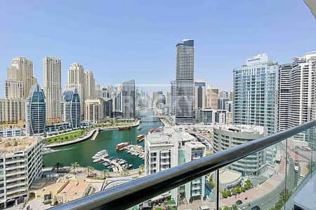 2 Bedroom Apartment for Rent in Dubai Marina, Dubai - Full Marina View|Ensuite Room |Spacious