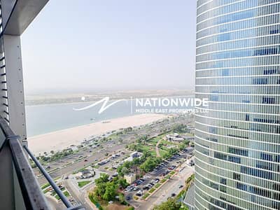 Office for Rent in Corniche Road, Abu Dhabi - Shell and Core Office| Prime Area| Sea+City View