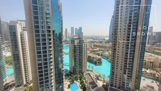 迪拜市中心， 迪拜 3 卧室公寓待售 - 2402 BLVD Central 1 Balcony View 1. jpg
