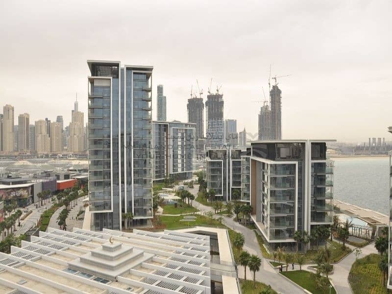 Unfurnished 2 Bed Apt. with Palm - JBR View