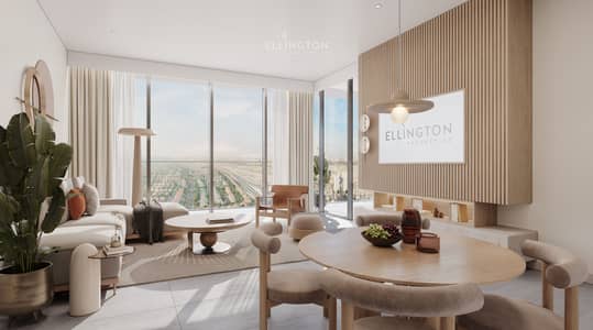 2 Cпальни Апартамент Продажа в Джумейра Лейк Тауэрз (ДжЛТ), Дубай - Mercer House -Typical_Living & Dning. jpg