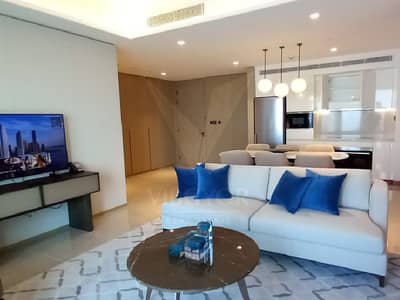 1 Bedroom Apartment for Rent in Dubai Creek Harbour, Dubai - Waterfront Living | Luxury Unit | Serviced | Furnished | Sea View