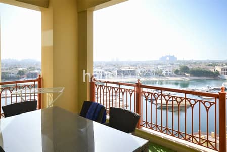 فلیٹ 2 غرفة نوم للايجار في نخلة جميرا، دبي - شقة في مارينا ريزيدنسز 2،مارينا ريزيدنسز،نخلة جميرا 2 غرف 240000 درهم - 9082491