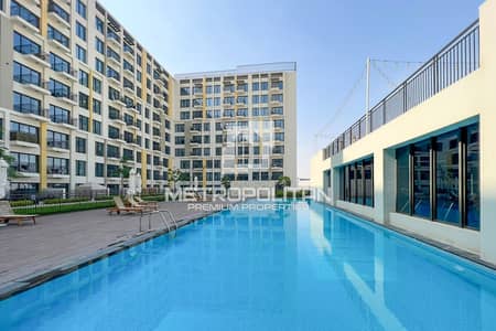 1 Bedroom Flat for Rent in Town Square, Dubai - Pool View | Upgraded | Low Floor | Vacant