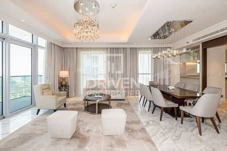 3 Bedroom Flat for Rent in Downtown Dubai, Dubai - Burj and Fountain View | Skycollection Design