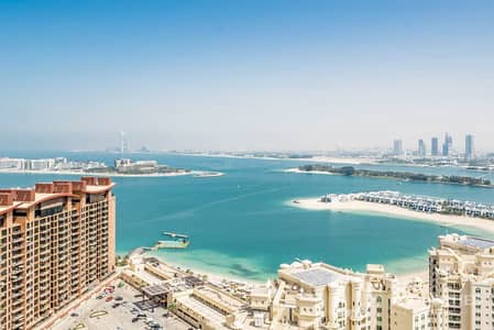 Studio for Sale in Palm Jumeirah, Dubai - Sea view | Vacant Unit | Outdoor Pool