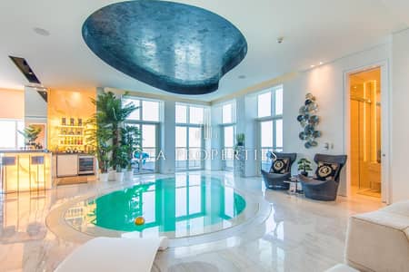 4 Bedroom Penthouse for Rent in Dubai Marina, Dubai - Full Palm Views | Penthouse | Upgraded