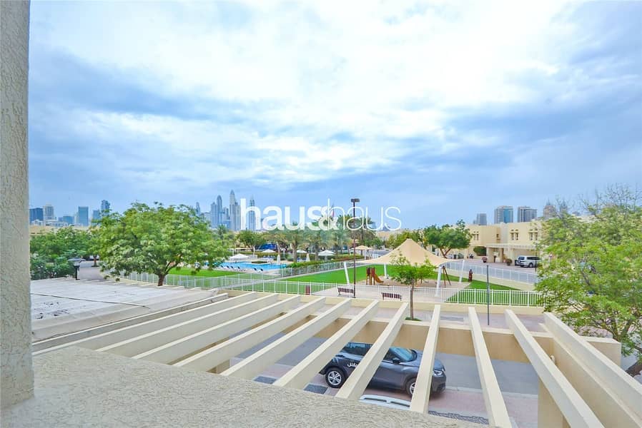 Exclusive | Opposite Park + Pool | 4 Bed + Maids