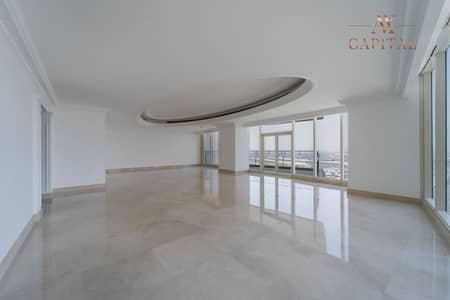 4 Bedroom Penthouse for Sale in Dubai Marina, Dubai - Panoramic view | Upgraded | High Floor