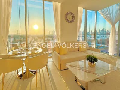 1 Bedroom Apartment for Rent in Mohammed Bin Rashid City, Dubai - Burj Khalifa & Lagoon Views | Monthly or Yearly