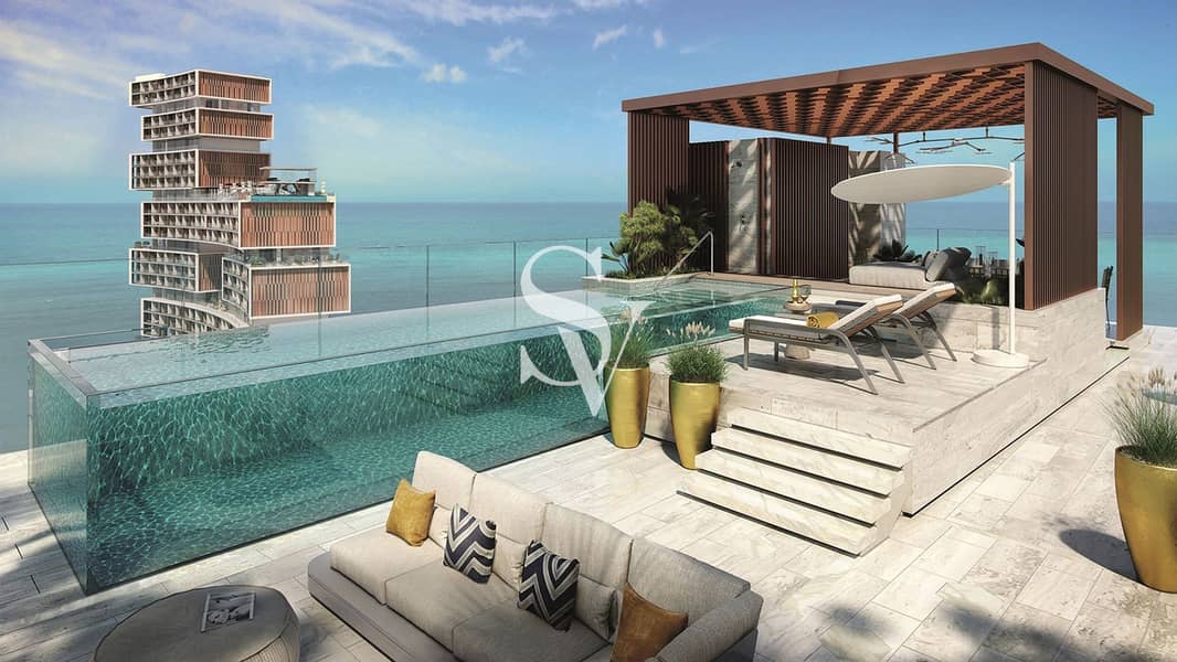 View of PALM AND SEA VIEW - ICONIC LUXURY PENTHOUSE + POOL | Bayut.com