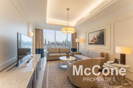 1 Bedroom Apartment for Rent in Downtown Dubai, Dubai - Full Burj View | Vacant | Luxury Unit