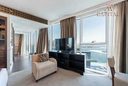 فلیٹ 1 غرفة نوم للايجار في نخلة جميرا، دبي - شقة في دوكس ذا بالم،نخلة جميرا 1 غرفة 190000 درهم - 9086819