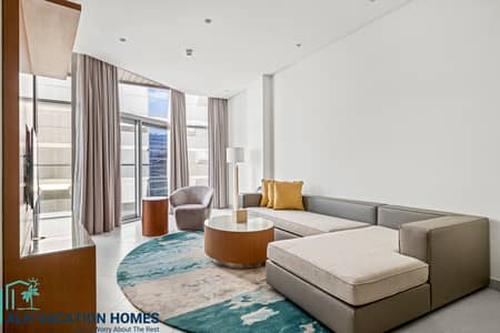 2 Bedroom Hotel Apartment for Rent in Deira, Dubai - Marriott jewel of creek_2bd_1104-7. jpg