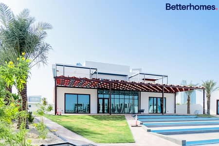 4 Bedroom Villa for Sale in Nareel Island, Abu Dhabi - Harbor Front Villa | Private Boat Deck | Huge Plot