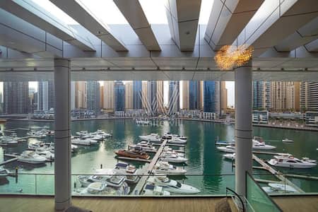 3 Bedroom Flat for Rent in Dubai Marina, Dubai - 3BR Duplex |Marina View | Fully Furnished | Vacant