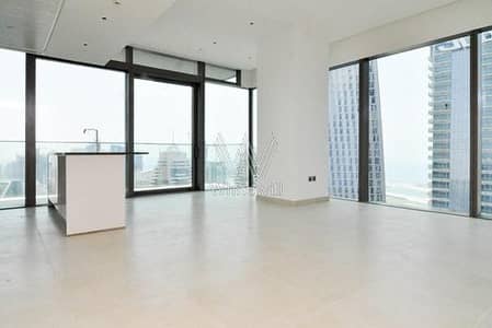 3 Bedroom Apartment for Rent in Dubai Marina, Dubai - Semi Furnished | High Floor | Palm Jumeirah View
