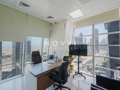 Office for Sale in Business Bay, Dubai - Fully Fitted | High Floor | Near to Metro