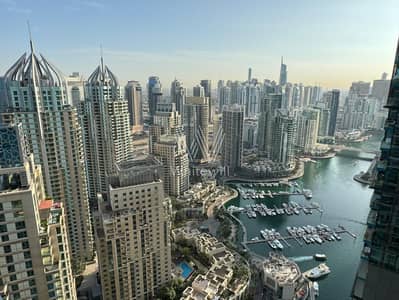 3 Bedroom Flat for Rent in Dubai Marina, Dubai - Upgraded | High Floor | Marina and Skyline View
