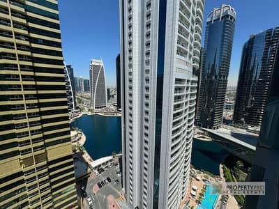 1 Bedroom Flat for Rent in Jumeirah Lake Towers (JLT), Dubai - Lake Front I Roomy 1 Bed  I Near Metro